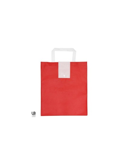 Τσάντα αγοράς (Oxford) red-white